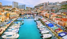 Italie du Sud avec vue sur la Méditerranée (Marseille)