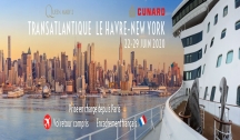Transatlantique Le Havre - New York  Accompagnement Francophone Inclus