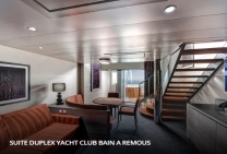 Suite Duplex Yacht Club Bain à Remous