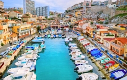 Italie du Sud avec vue sur la Méditerranée (Marseille)